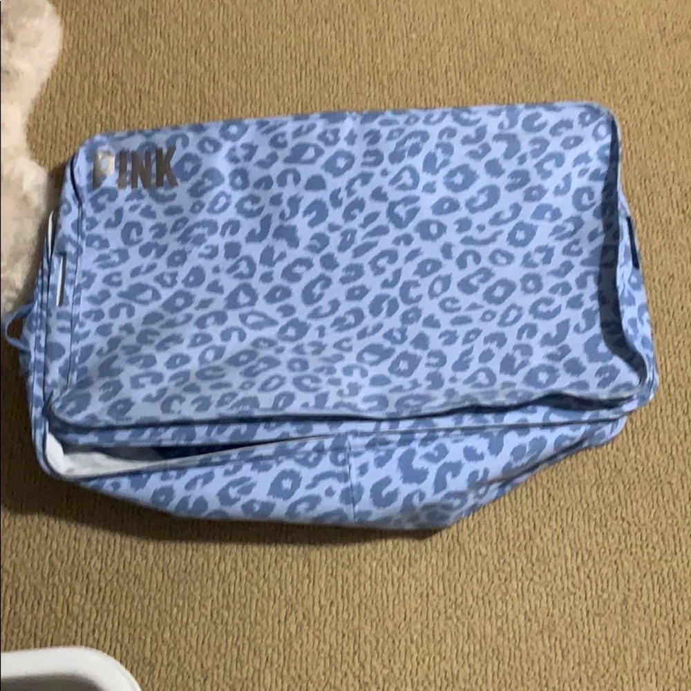 Victoria secret pink cheetah dorm trunk